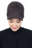 Sandra - Brun Bomuld Turban - Ayse Turban