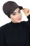 Sandra - Brun Bomuld Turban - Ayse Turban