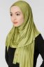 Seda Olivgrön Jersey Hijab Ecardin 200240b