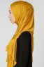 Seda Senapsgul Jersey Hijab Sjal Ecardin 200215d
