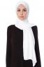 Seda - Hvid Jersey Hijab - Ecardin