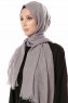 Selma - Mørkegrå Hijab - Gülsoy