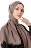 Selma - Taupe Hijab - Gülsoy