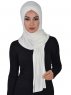 Sofia - Creme Praktisk Bumuld Hijab