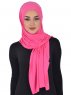 Sofia - Fuchsia Praktisk Bumuld Hijab
