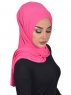Sofia - Fuchsia Praktisk Bumuld Hijab
