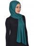 Sofia - Mørkegrøn Praktisk Bumuld Hijab