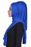 Tamara - Blå Praktisk Bumuld Hijab