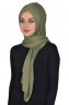 Tamara - Khaki Praktisk Bumuld Hijab