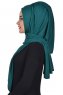 Tamara - Mørkegrøn Praktisk Bumuld Hijab