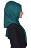 Tamara - Mørkegrøn Praktisk Bumuld Hijab