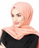 Tawny Orange - Orange Bomull Voile Hijab 5TA23d