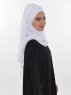 Viola Vit Chiffon Hijab Ayse Turban 325502a