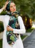 Yamileth - Grøn Mønstrede Hijab - Sal Evi