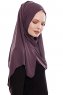 Yara - Lilla Praktisk One Piece Crepe Hijab