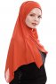 Yara - Ladrillo Praktisk One Piece Crepe Hijab