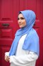 Zahra - Indigo Crepe Hijab - Mirach