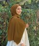 Zahra - Kamelbrun Crepe Hijab - Mirach