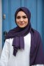 Zahra - Blomme Crepe Hijab - Mirach