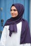 Zahra - Blomme Crepe Hijab - Mirach