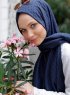 Malika - Marine Blå Hijab - Sal Evi