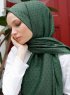 Malika - Mørkegrøn Hijab - Sal Evi