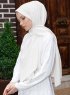 Zaina - Hvid Hijab - Sal Evi