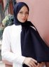 Zaina - Marine Blå Hijab - Sal Evi