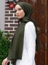Zaina - Mørkegrøn Hijab - Sal Evi