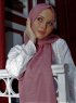 Zaina - Mørkrosa Hijab - Sal Evi