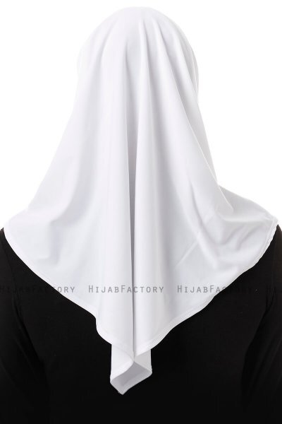 Esma - Hvid Amira Hijab - Firdevs