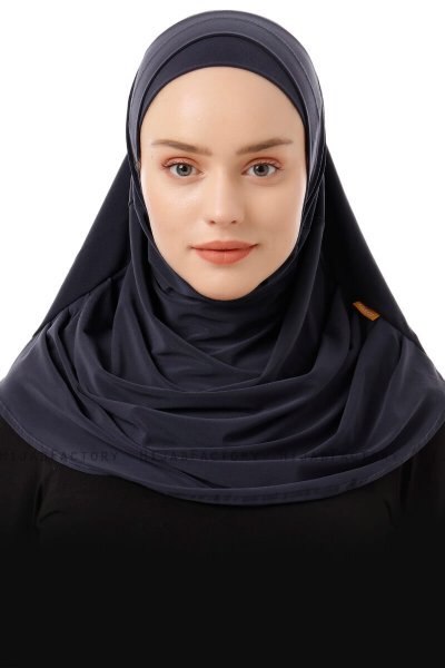 Esma - Anthracite Amira Hijab - Firdevs