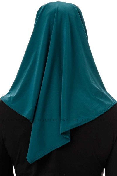 Esma - Mørkegrøn Amira Hijab - Firdevs