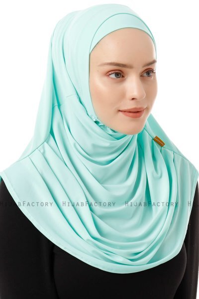 Esma - Lysegrøn Amira Hijab - Firdevs