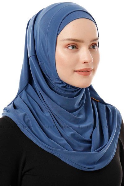 Esma - Denim Amira Hijab - Firdevs