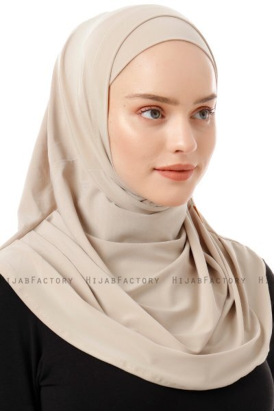Esma - Lys Beige Amira Hijab - Firdevs