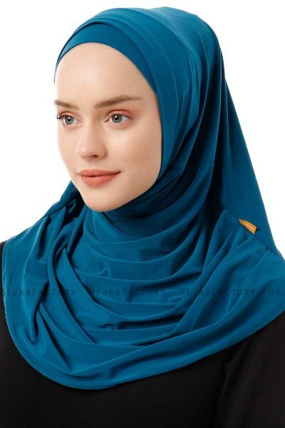 Esma - Petrol Grøn Amira Hijab - Firdevs