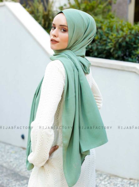 Emira - Lysegrøn Hijab - Sal Evi