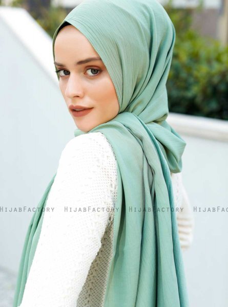 Emira - Lysegrøn Hijab - Sal Evi