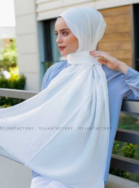 Emira - Hvid Hijab - Sal Evi