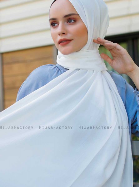 Emira - Hvid Hijab - Sal Evi