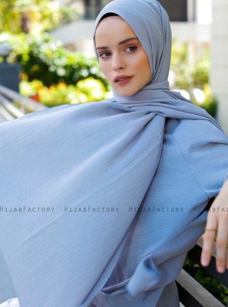 Emira - Lysegrå Hijab - Sal Evi