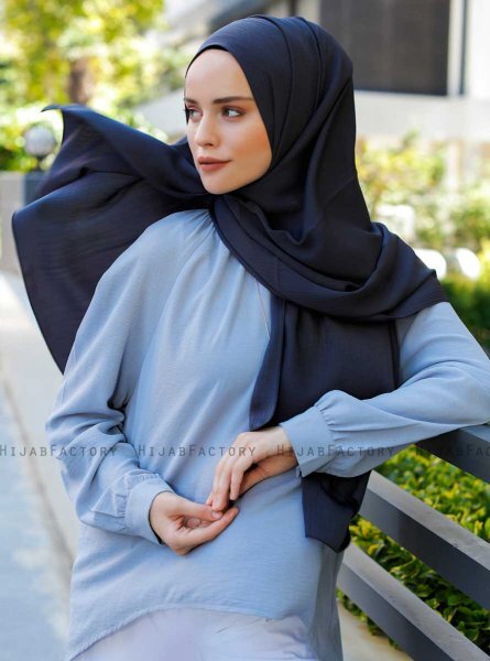 Emira - Mørkegrå Hijab - Sal Evi