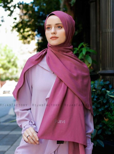 Emira - Mørkrosa Hijab - Sal Evi