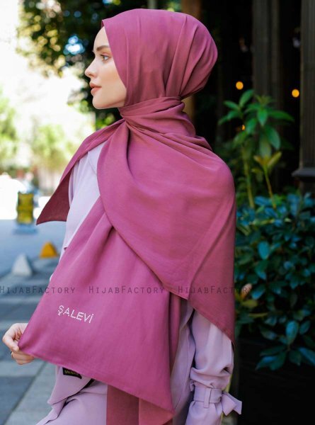 Emira - Mørkrosa Hijab - Sal Evi
