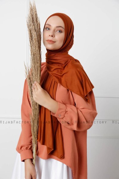 Sibel - Murstensrød Jersey Hijab