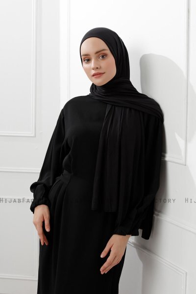 Sibel - Sort Jersey Hijab