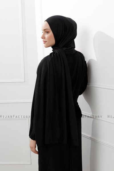 Sibel - Sort Jersey Hijab