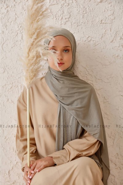 Sibel - Lysegrøn Jersey Hijab
