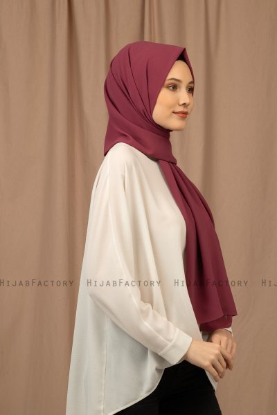 Yildiz - Blomme Crepe Chiffon Hijab
